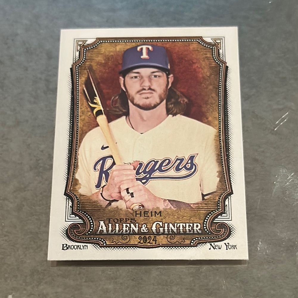 Topps White and Blue Accent Trading Cards